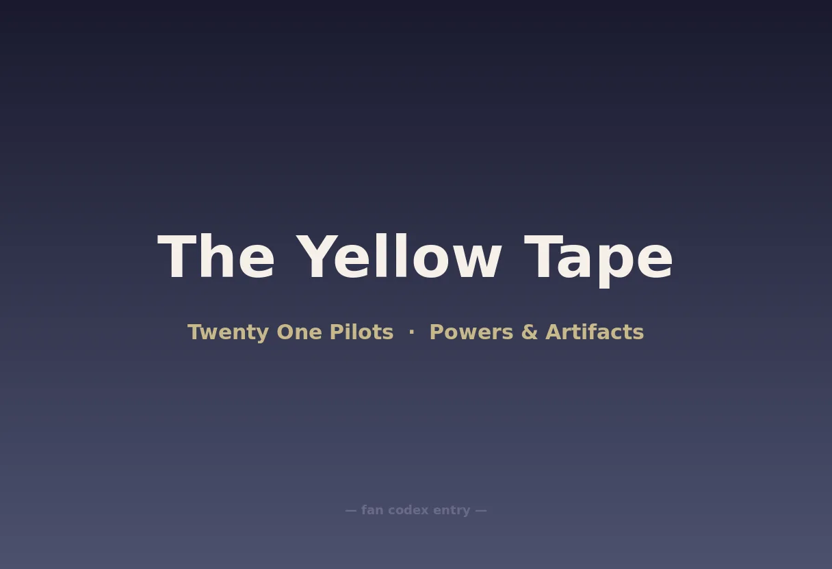 The Yellow Tape